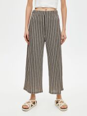 Акція на Штани жіночі Pull & Bear XAZ260260RTYS S Бежеві з коричневим від Rozetka