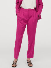 Акція на Штани жіночі H&M 8065271RP7 36 Фуксія від Rozetka
