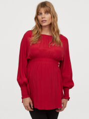 Акція на Блузка для вагітних жіноча H&M 0831068-0 S Червона від Rozetka