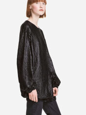 Акція на Блузка жіноча H&M 0483776-4 36 Чорна від Rozetka