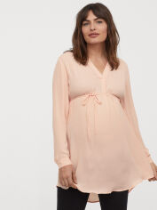 Акція на Блузка для вагітних жіноча H&M 0830865-1 XS Персикова від Rozetka