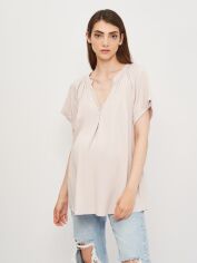 Акция на Блузка для вагітних H&M 1305-8768011 XS Блідо-бузкова от Rozetka