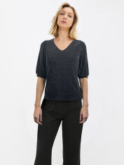 Акція на Блузка жіноча H&M 9268412b47 XS Чорна від Rozetka