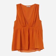 Акція на Блузка жіноча H&M 0751915 34 Помаранчева від Rozetka