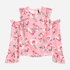 Акція на Блузка жіноча H&M 0580959_02 34 Рожева від Rozetka