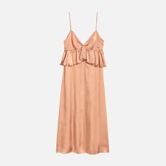 Акція на Сарафан жіночий H&M 5112966RP12 44 Темно-бежевий від Rozetka