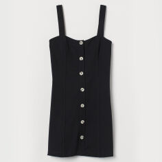 Акція на Сарафан жіночий H&M 0784747001 XS (160/80А) Чорний від Rozetka