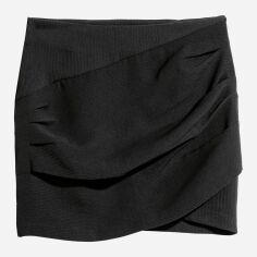 Акція на Спідниця міні літня жіноча H&M XAZ173108VKYG 46 Чорна від Rozetka