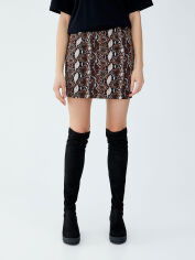 Акція на Спідниця Pull & Bear XAZ234093COKT M Зміїна від Rozetka