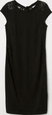 Акція на Плаття коротке жіноче H&M XAZ151828PFJJ M Чорне від Rozetka
