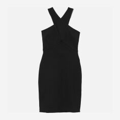 Акція на Плаття коротке жіноче H&M XAZ150702ZWVM 38 Чорне від Rozetka