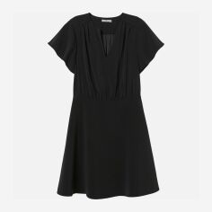 Акція на Плаття коротке жіноче H&M XAZ140755XROM 36 Чорне від Rozetka