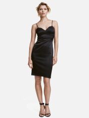 Акція на Плаття міді осіннє жіноче H&M XAZ127840IEXM 46 Чорне від Rozetka