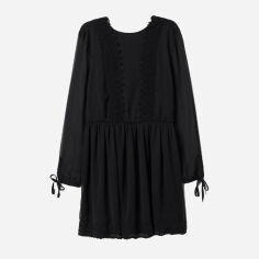 Акція на Сукня коротка осіння жіноча H&M 0705955-8 42 Чорна від Rozetka