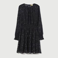 Акція на Сукня коротка осіння жіноча H&M 0683476-9 36 Чорна від Rozetka