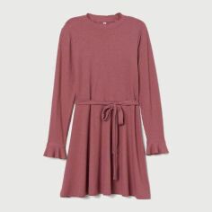 Акція на Сукня коротка осіння жіноча H&M 0815764-0 L Рожева від Rozetka
