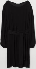 Акція на Сукня коротка осіння жіноча H&M 0760214-0 36 Чорна від Rozetka