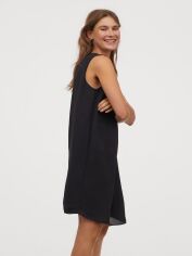Акція на Сукня міді осіння жіноча H&M 0816841-1 XS Чорна від Rozetka
