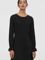 Акция на Плаття H&M 0781833-1 42 Чорне от Rozetka