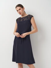Акція на Сукня коротка жіноча H&M 0717507 XS Синя від Rozetka
