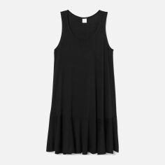 Акція на Сукня коротка осіння жіноча H&M 8568401dm XS Чорна від Rozetka