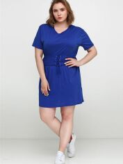 Акція на Сукня коротка осіння жіноча H&M 5626466RP21 36 Синя від Rozetka