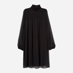 Акція на Сукня коротка осіння жіноча H&M 0806261-0 36 Чорна від Rozetka