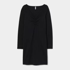 Акція на Сукня міні осіння жіноча H&M 7865420-1-AAAD S Чорна (DD3000002468164_PS2030000069972_2000001680070) від Rozetka