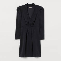 Акція на Сукня H&M 8343671dm 34 Чорна від Rozetka