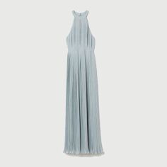 Акція на Сукня довга осіння жіноча H&M 0715253-9 44 Світло-бірюзова від Rozetka
