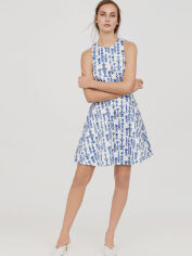 Акція на Сукня коротка осіння жіноча H&M 0622026-7 36 Біла від Rozetka