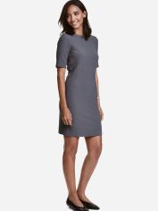 Акція на Сукня-футболка коротка осіння жіноча H&M 0429942_сер_04 38 Сіра (KZ2000000740072_KAY2000000740072) від Rozetka