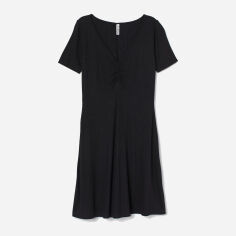 Акція на Сукня коротка осіння жіноча H&M 8290081sm S Чорна від Rozetka