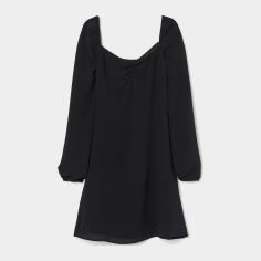 Акція на Сукня коротка осіння жіноча H&M 7843960-AAAD 36 Чорна (DD3000002372232_PS2030000103829) від Rozetka