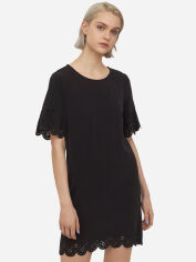 Акція на Сукня-футболка міні осіння жіноча H&M 0873895-1 44 Чорний (СА2000001846278) від Rozetka