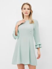 Акція на Сукня коротка осіння жіноча H&M 7301539dm 40 М'ятна від Rozetka