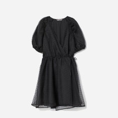 Акція на Сукня коротка осіння жіноча H&M 8664571dm 36 Чорна від Rozetka