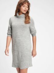 Акція на Сукня коротка осіння жіноча GAP 214291060 S Сіра від Rozetka