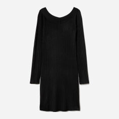 Акція на Сукня коротка осіння жіноча H&M 01-0688474-8 M Чорна (СА2000001557006) від Rozetka