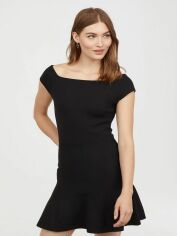 Акція на Сукня коротка осіння жіноча H&M 02-0589832-7 38 Чорна (СА2000001631195) від Rozetka