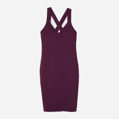 Акція на Сукня коротка осіння жіноча H&M 02-0668005-8 36 Фіолетова (СА2000001587720) від Rozetka