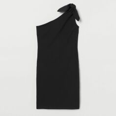 Акція на Сукня коротка осіння жіноча H&M 02-0751930-0 38 Чорна (СА2000001590799) від Rozetka
