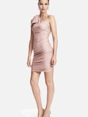 Акція на Сукня коротка осіння жіноча H&M 0413376-4 40 Пудра (СА2000001558652) від Rozetka