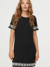 Акція на Сукня коротка осіння жіноча H&M 0636148-8 36 Чорна (СА2000001571217) від Rozetka