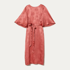 Акція на Сукня коротка осіння жіноча H&M 0665875-8 38 Рожева (СА2000001622469) від Rozetka