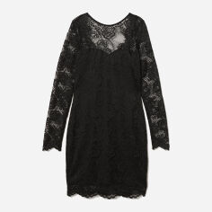 Акція на Сукня коротка осіння жіноча H&M 0682953-8 38 Чорна (СА2000001717127) від Rozetka