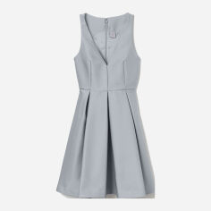 Акція на Плаття міді осіннє жіноче H&M 0720654-9 42 Світло-бірюзове (СА2000001590409) від Rozetka