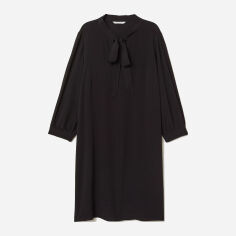 Акція на Сукня коротка осіння жіноча H&M 0639108-8 M Чорна (СА2000001616147) від Rozetka