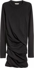Акція на Сукня коротка осіння жіноча H&M 585094 32 Чорна від Rozetka