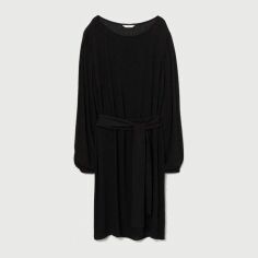 Акція на Сукня коротка осіння жіноча H&M 0760214 32 Чорна від Rozetka